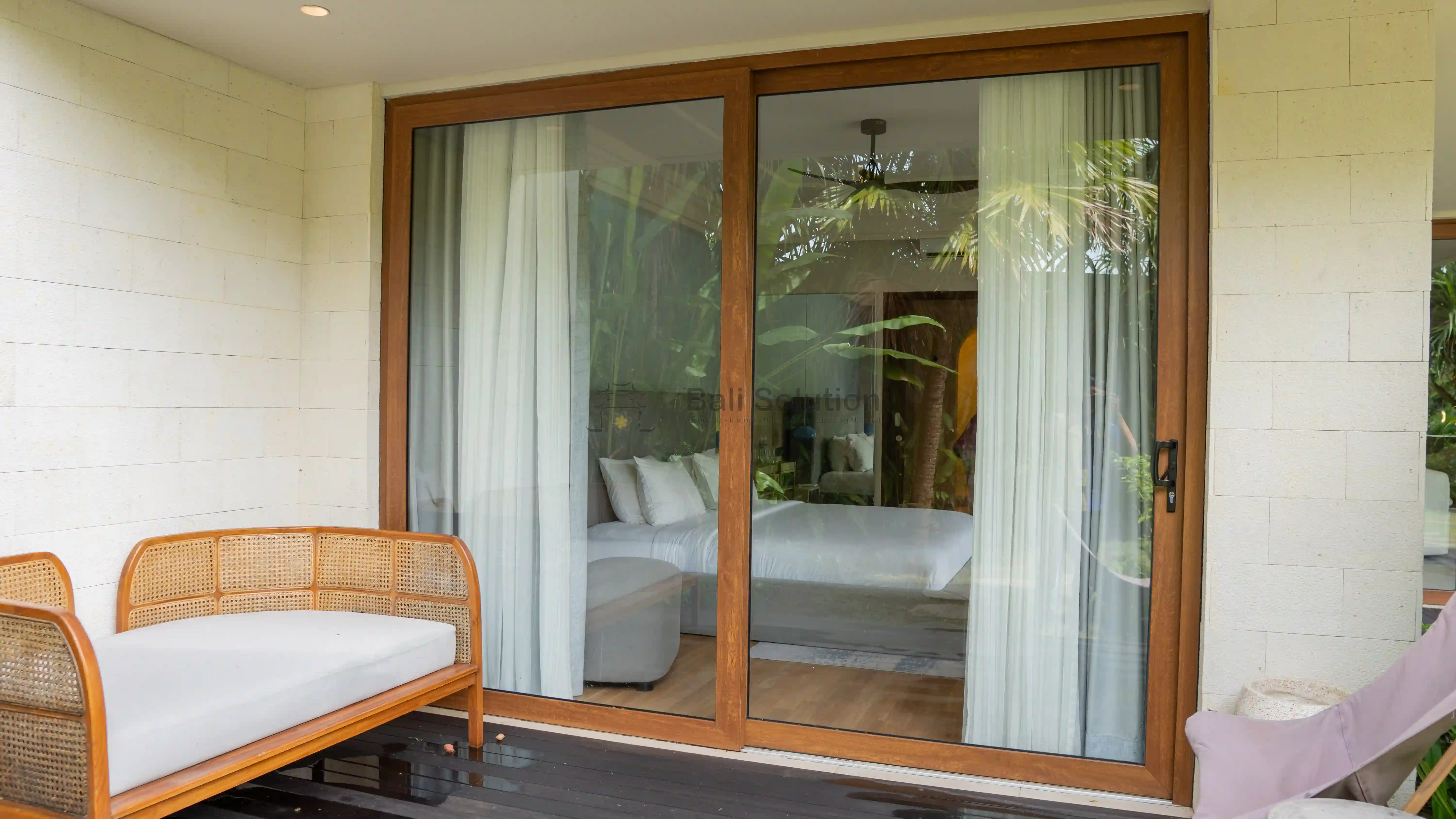 Pintu Sliding UPVC 2 Daun