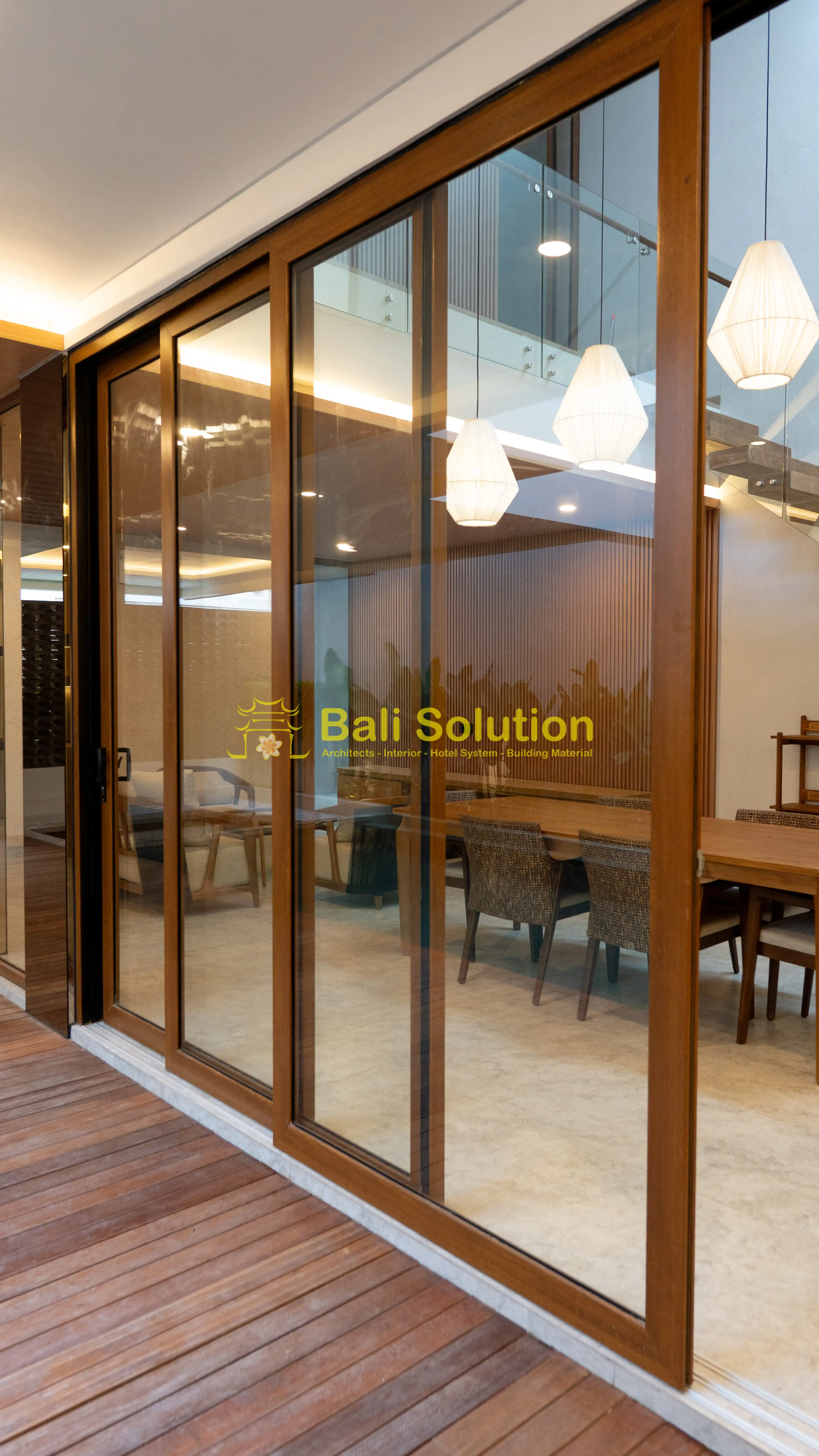 Pintu Sliding UPVC 3 Daun