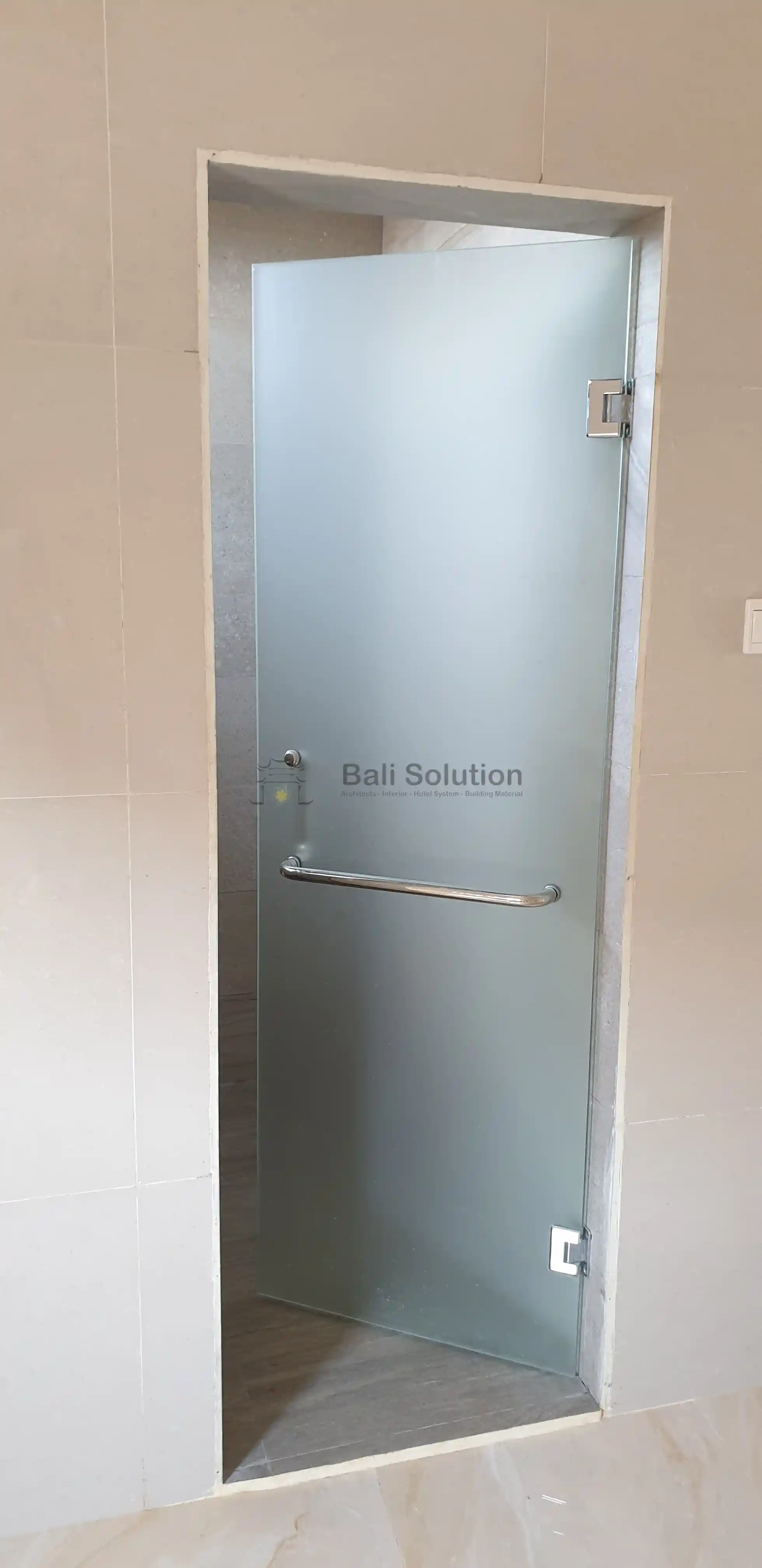 Pintu Sliding Otomatis Frameless