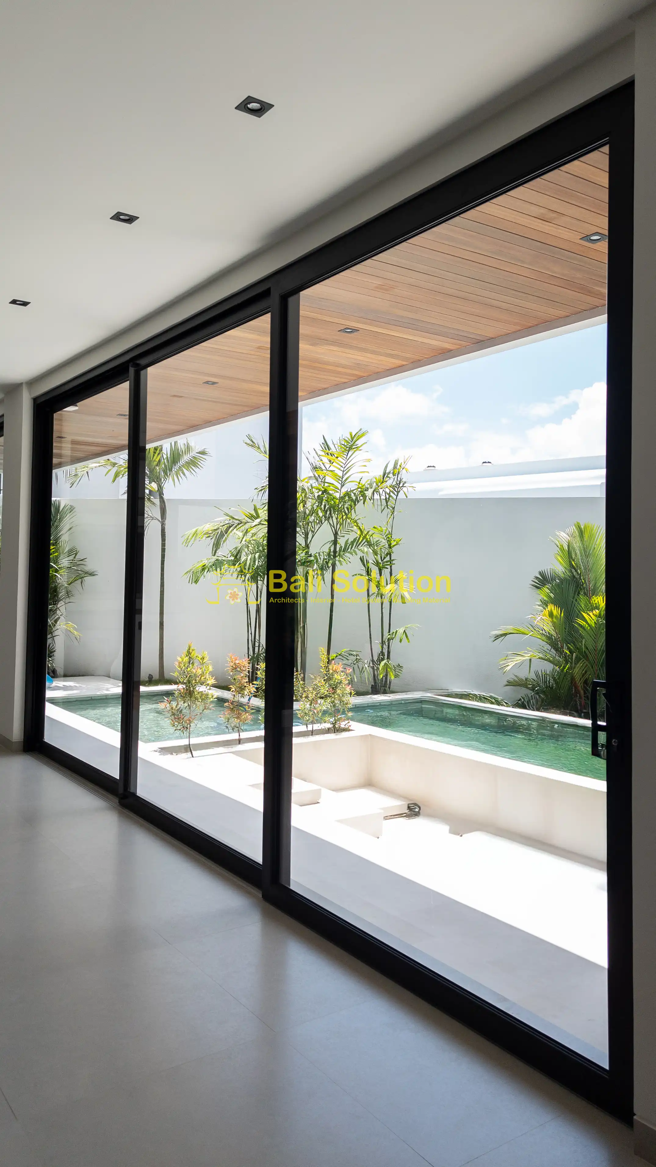 Pintu Sliding UPVC 3 Daun