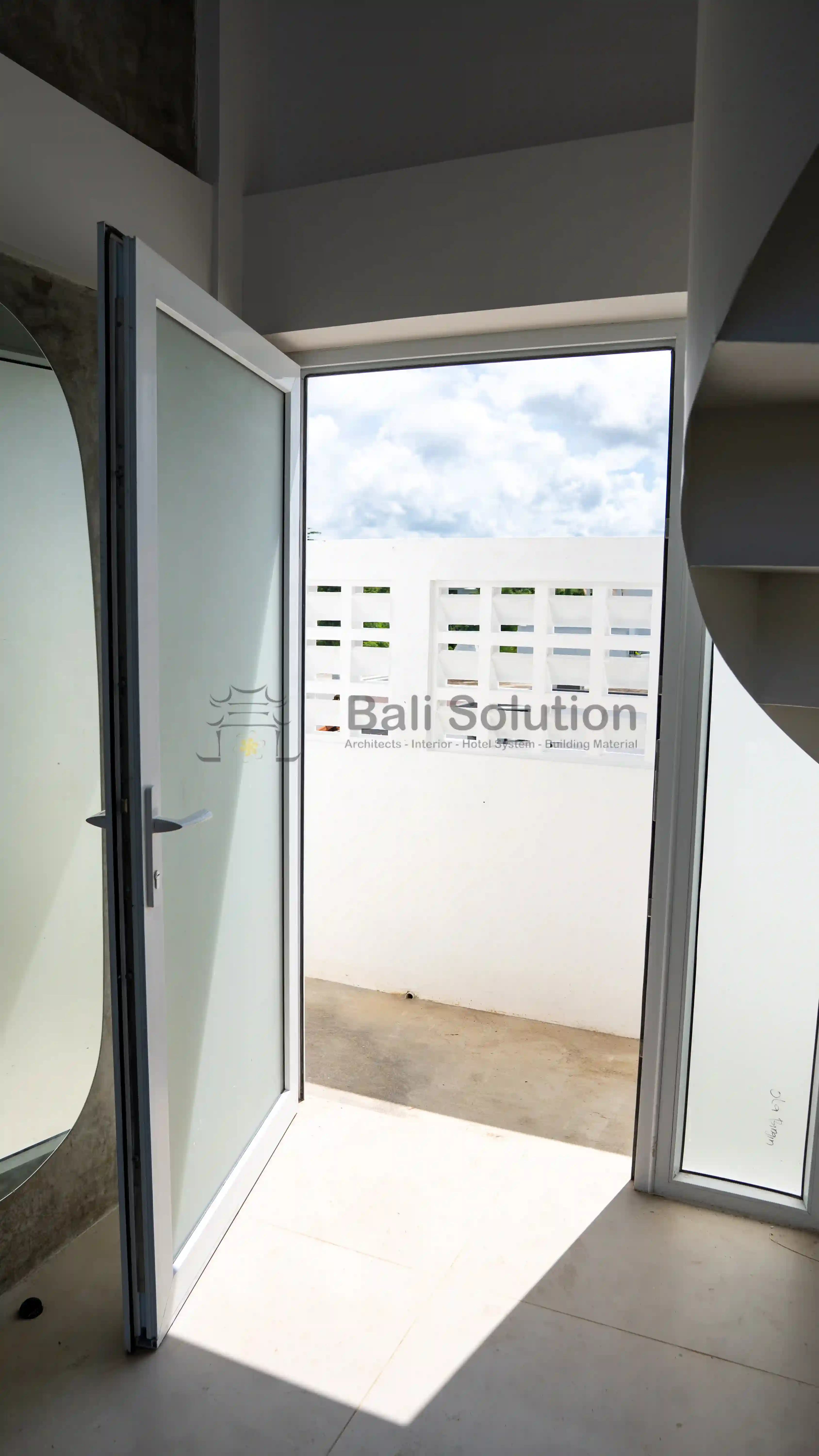 Pintu Swing UPVC 1 Daun